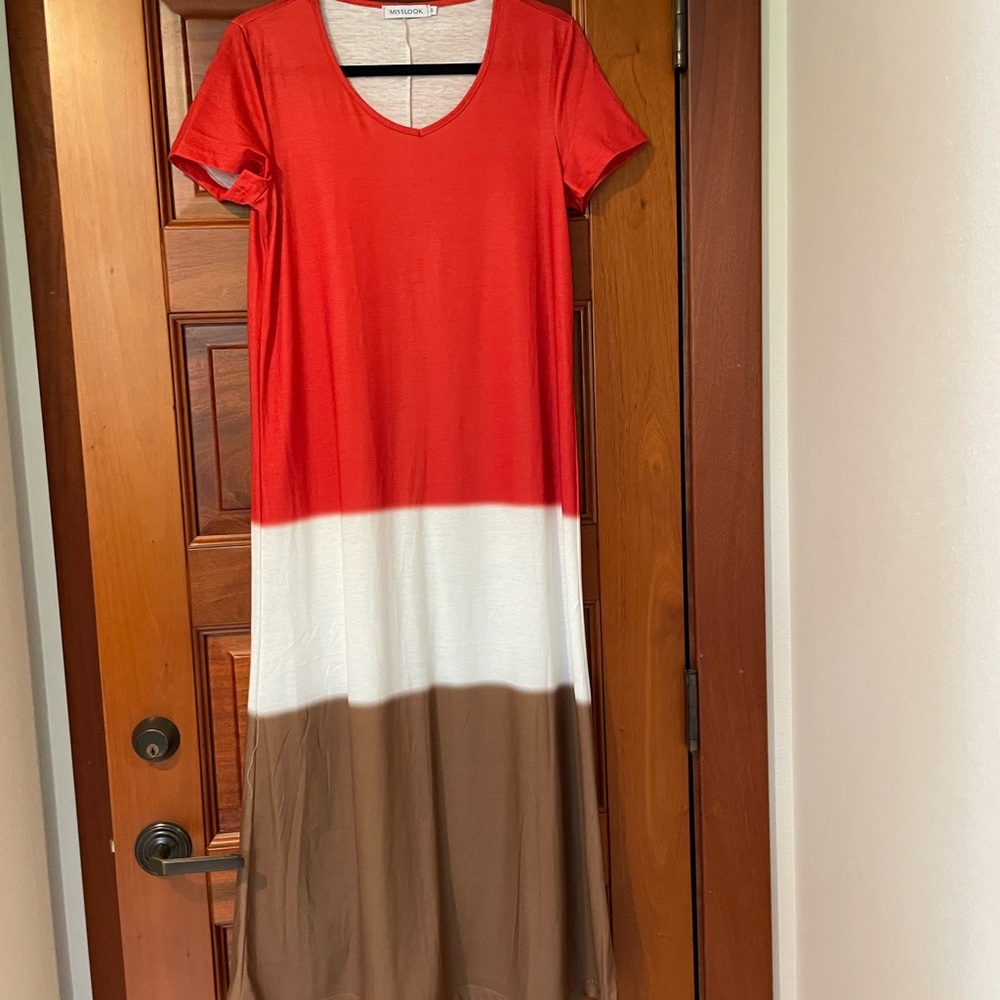 Color block dress